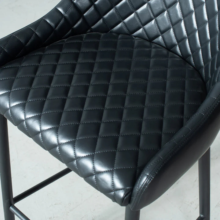 Lennox Quilted Bar Stool