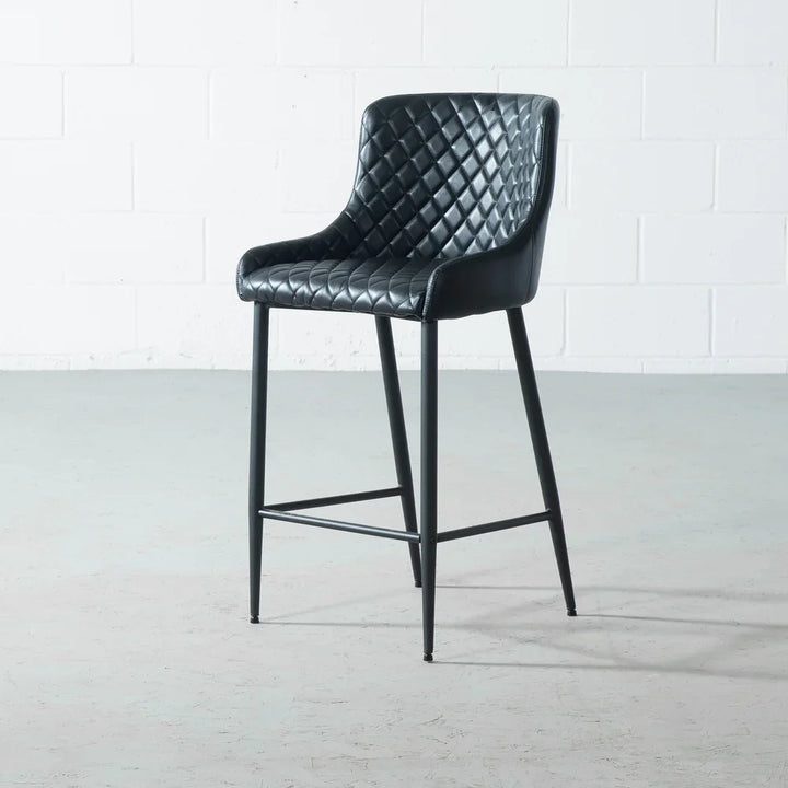 Lennox Quilted Bar Stool