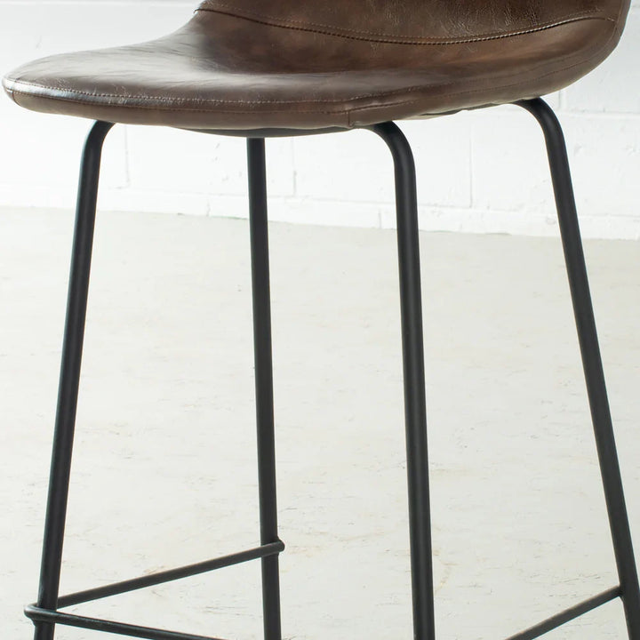 Finn Faux Leather Bar Stool