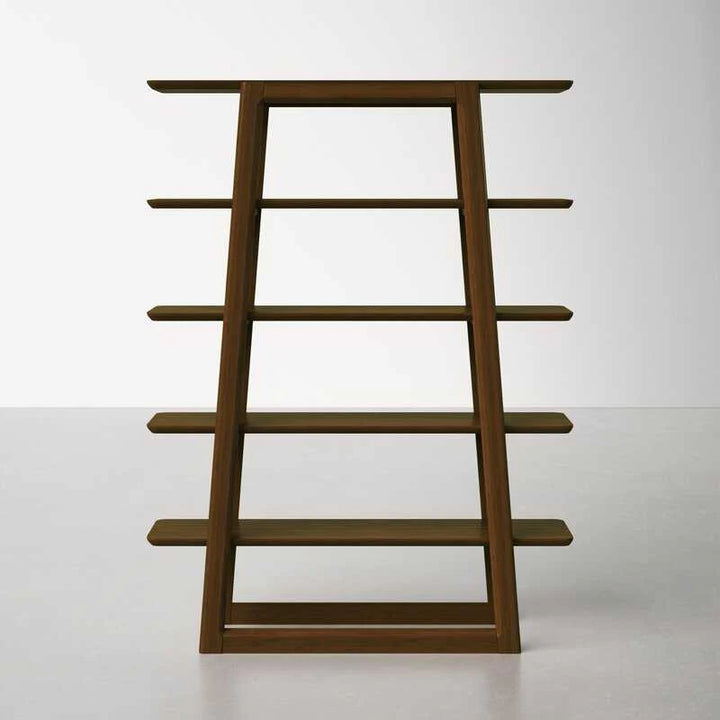 Black Walnut Franklin Etagere Bookcase