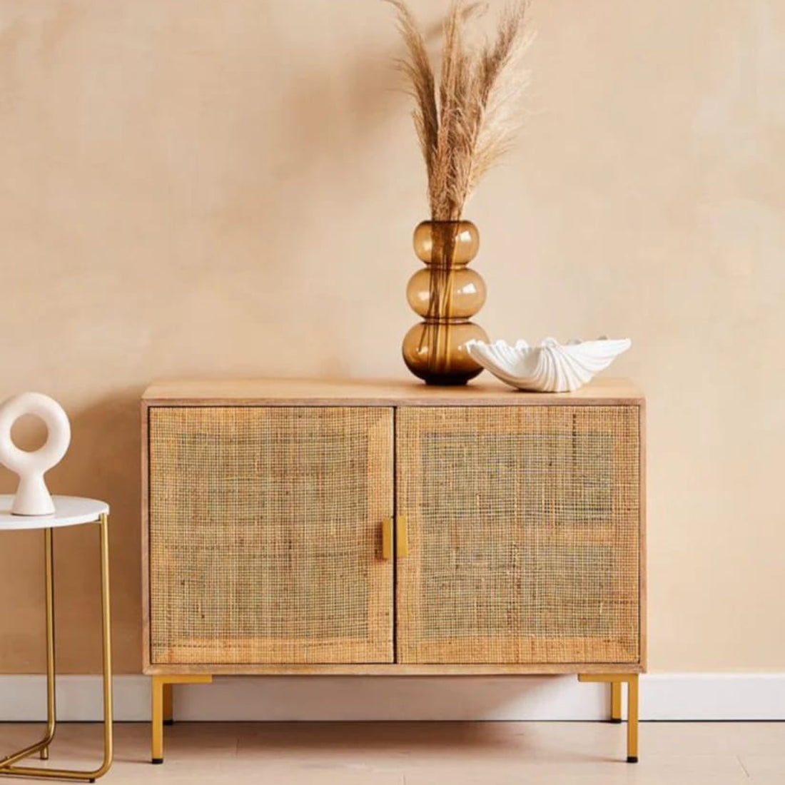 Sora Cane Sideboard
