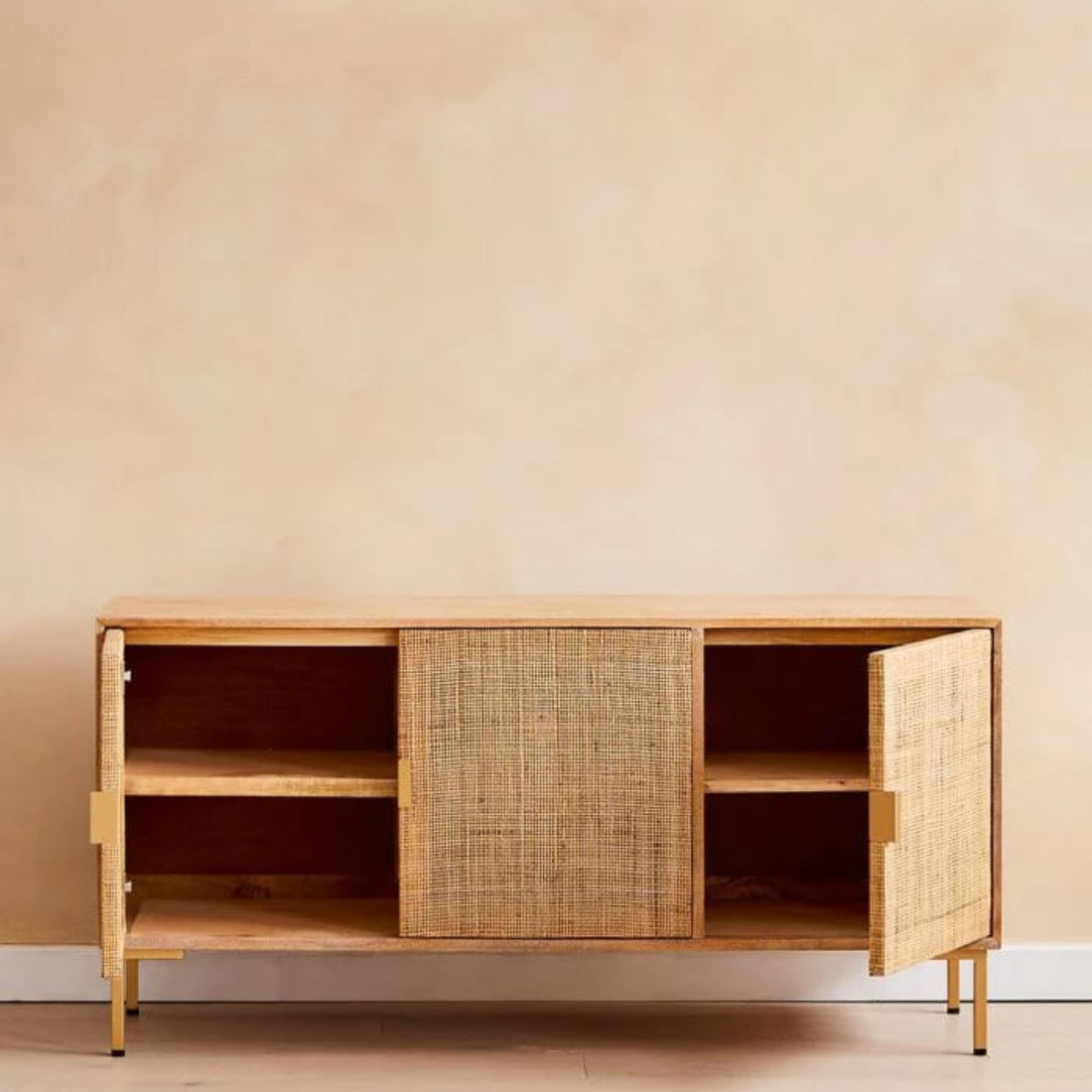 Sora Cane Sideboard
