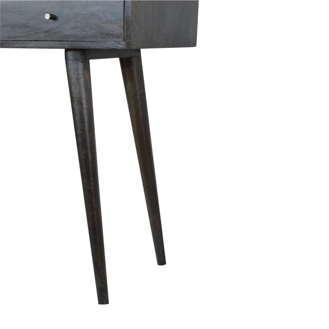 Ash Black 3-Drawer Console Table